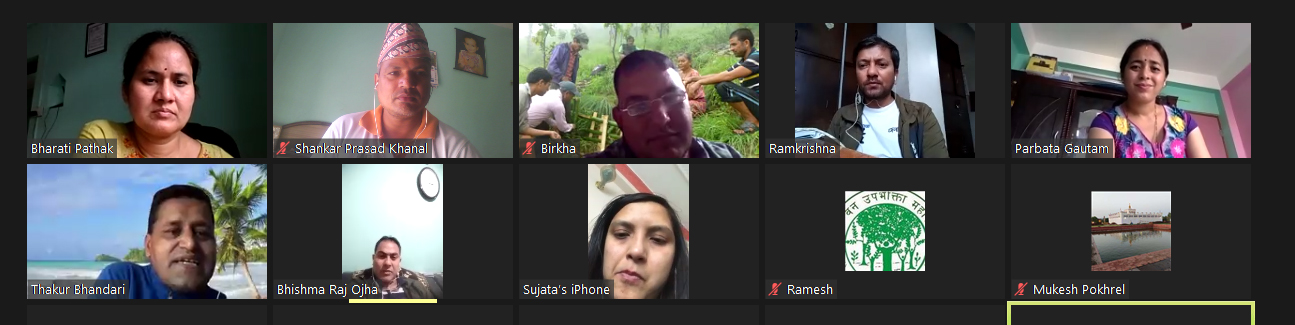 सामुदायिक वनका उपभोक्ताले एकैदिन २८ लाख विरुवा रोप्दै