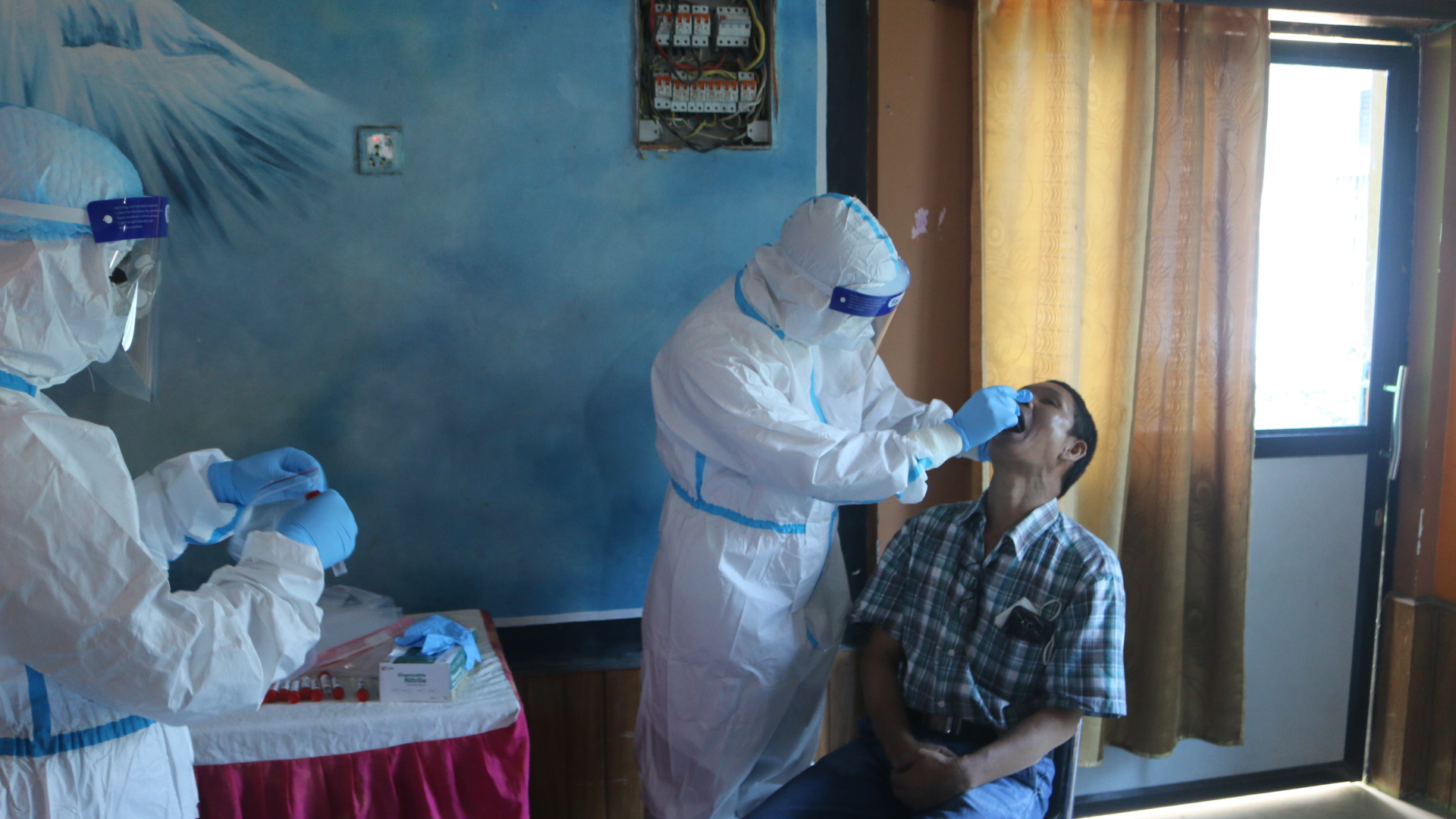 बाँकेका पत्रकारको कोरोना परिक्षण