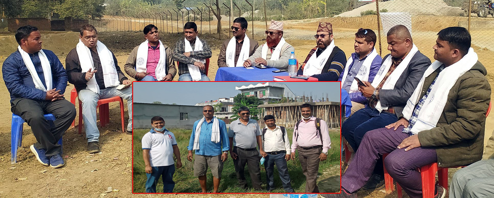 भवन निर्माणमा जुट्यो, अवधी पत्रकार संघ