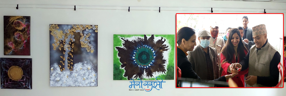 आर्ट ग्यालरी उद्घाटनकै दिन ५० हजार रुपैयाँमा बिक्यो राणाको कलाकृति