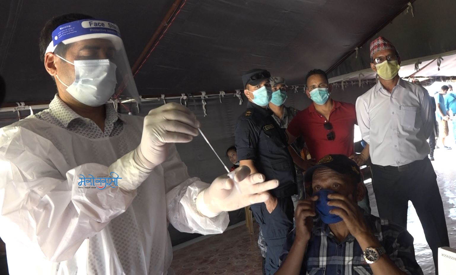 जमुनाहा नाकाको परीक्षणमा भारतबाट फर्केका व्यक्तिमा कोरोना