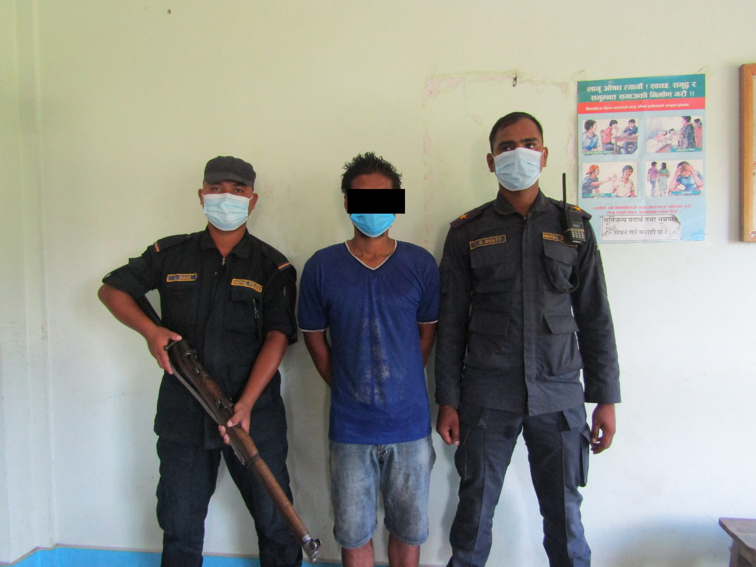 बर्दियाको राजापुरमा लागु औषधसहित १ जना पक्राउ