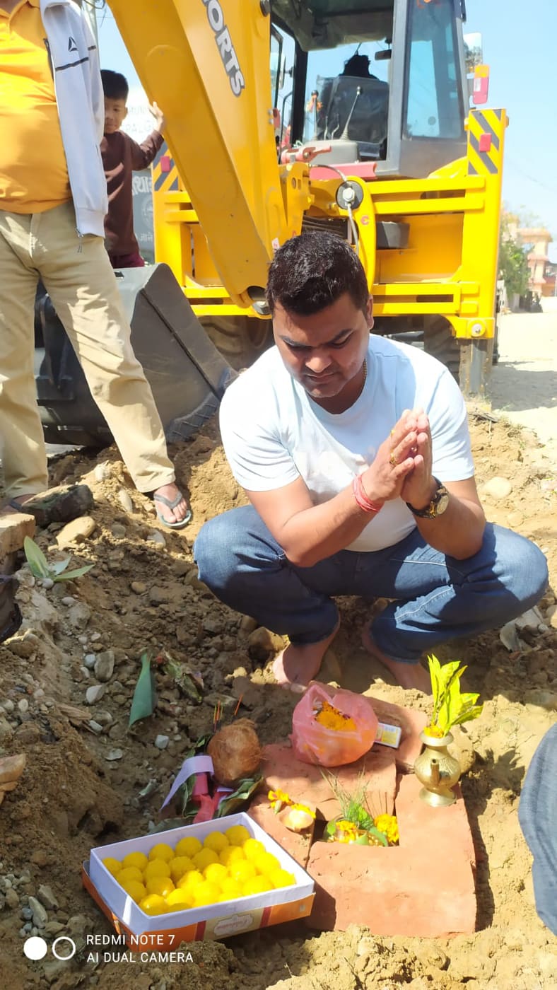 नेपालगन्ज-१८ मा फेरि अर्को कालोपत्रे सडक शिलन्यास