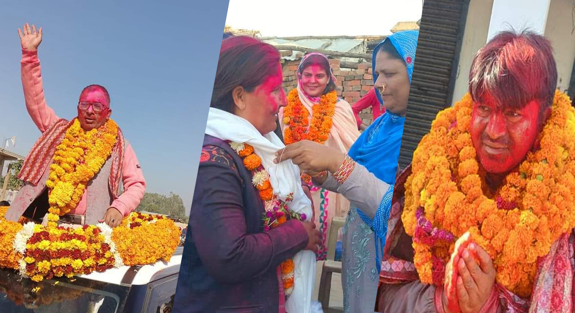 मतदातालाई धन्यवाद दिँदै सांसद गाउँटोलमा