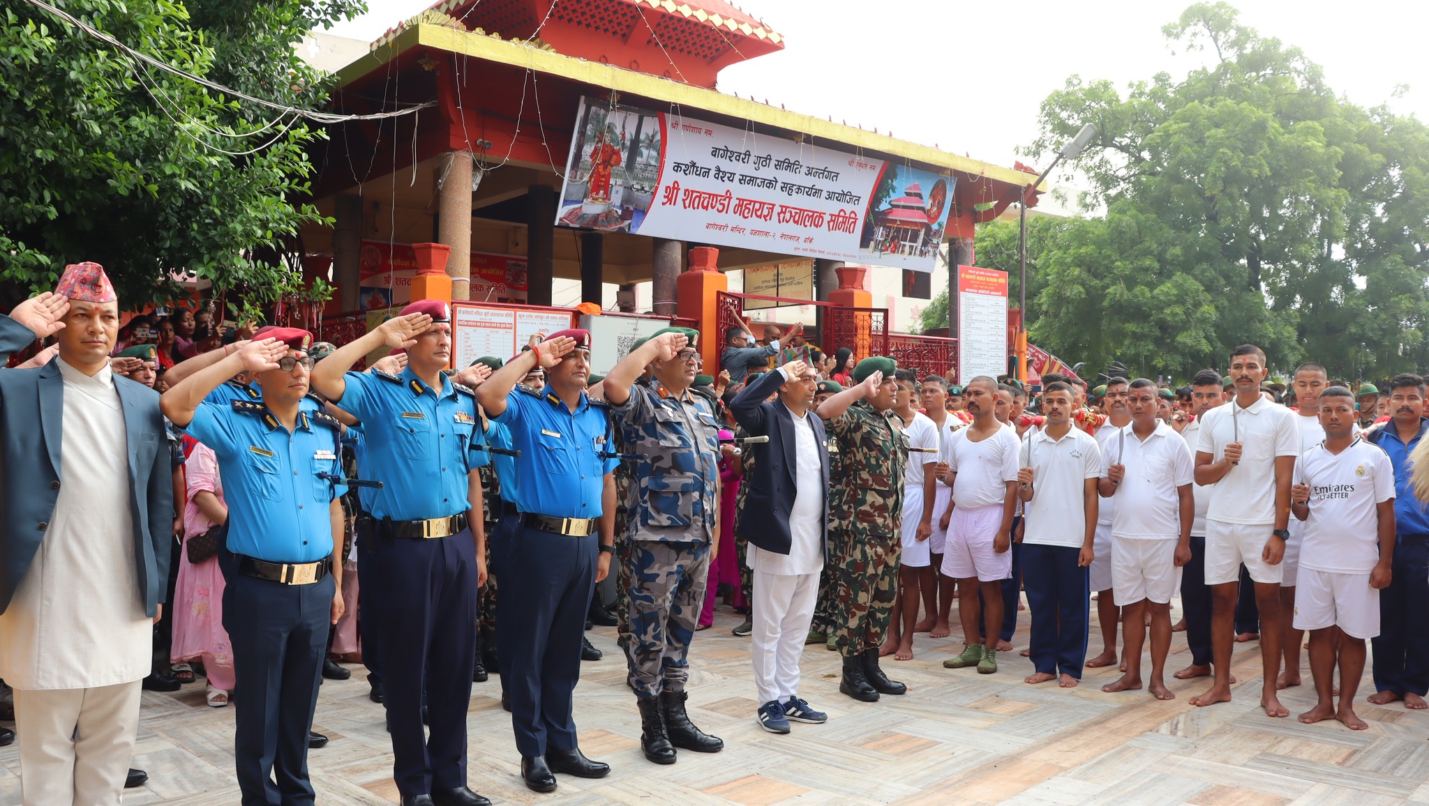 शक्तिपीठ बागेश्वरीमा भित्र्याइयो फूलपाती, बनाइयो धार्मिक सर्किट