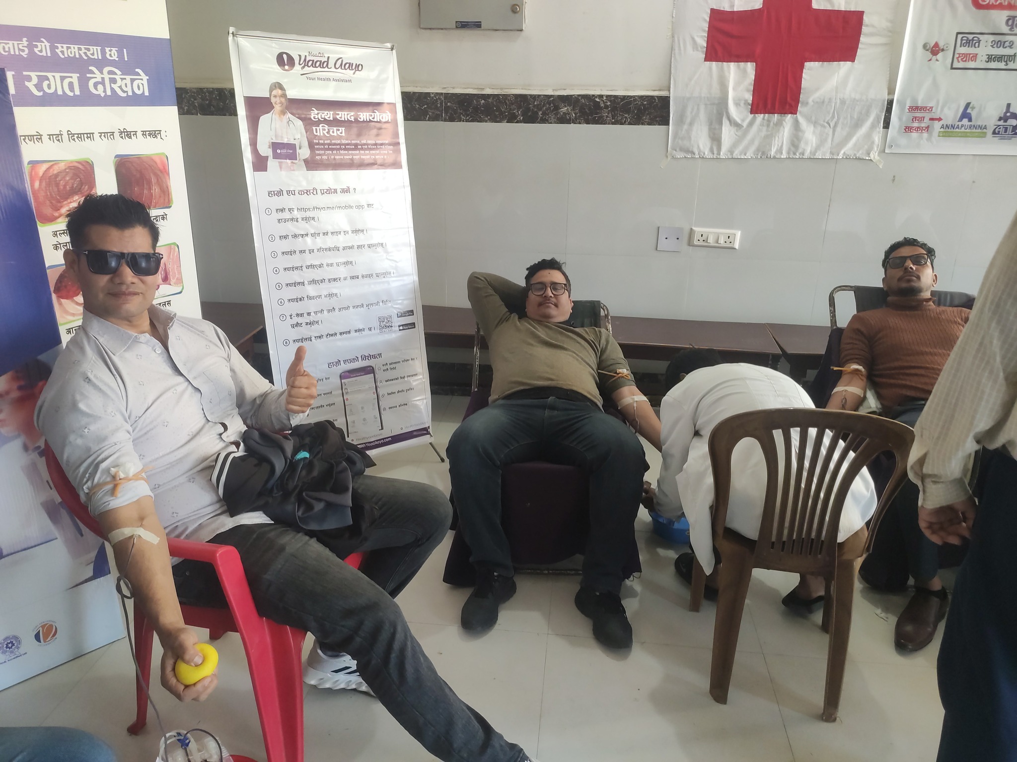 जनमतको ६७औं रक्तदान श्रृङ्खला : ५७ ले गरे रक्तदान